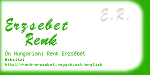 erzsebet renk business card